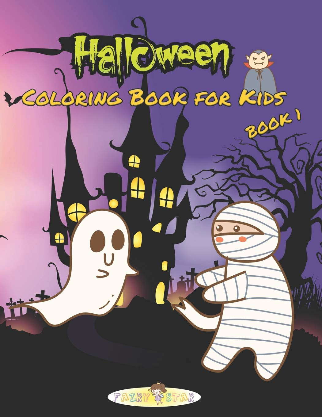 Halloween Coloring Book for Kids Book1 poster