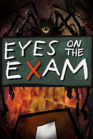 EYES ON THE EXAM poster