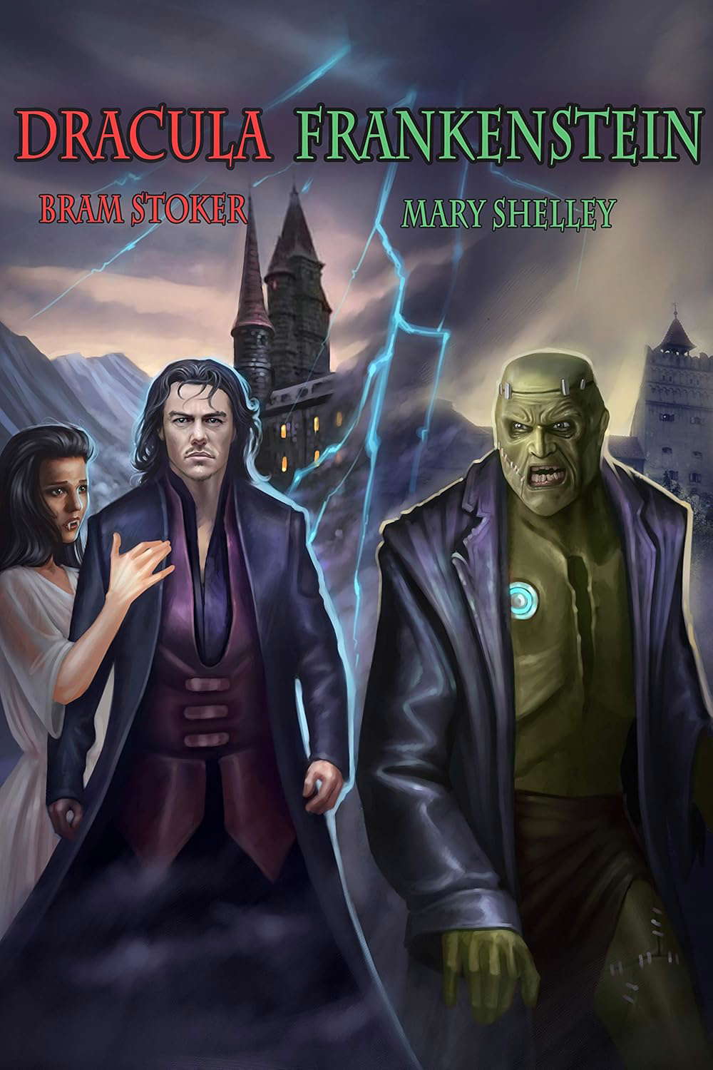 Dracula, Frankenstein poster
