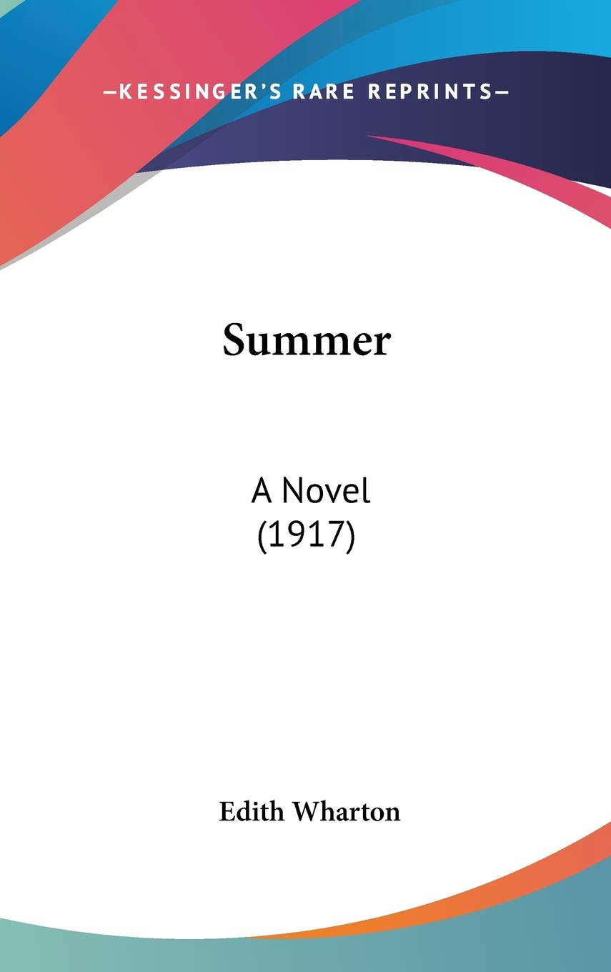 Summer: A Novel (1917) poster