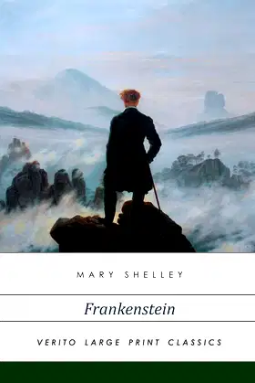 Frankenstein: large print edition poster
