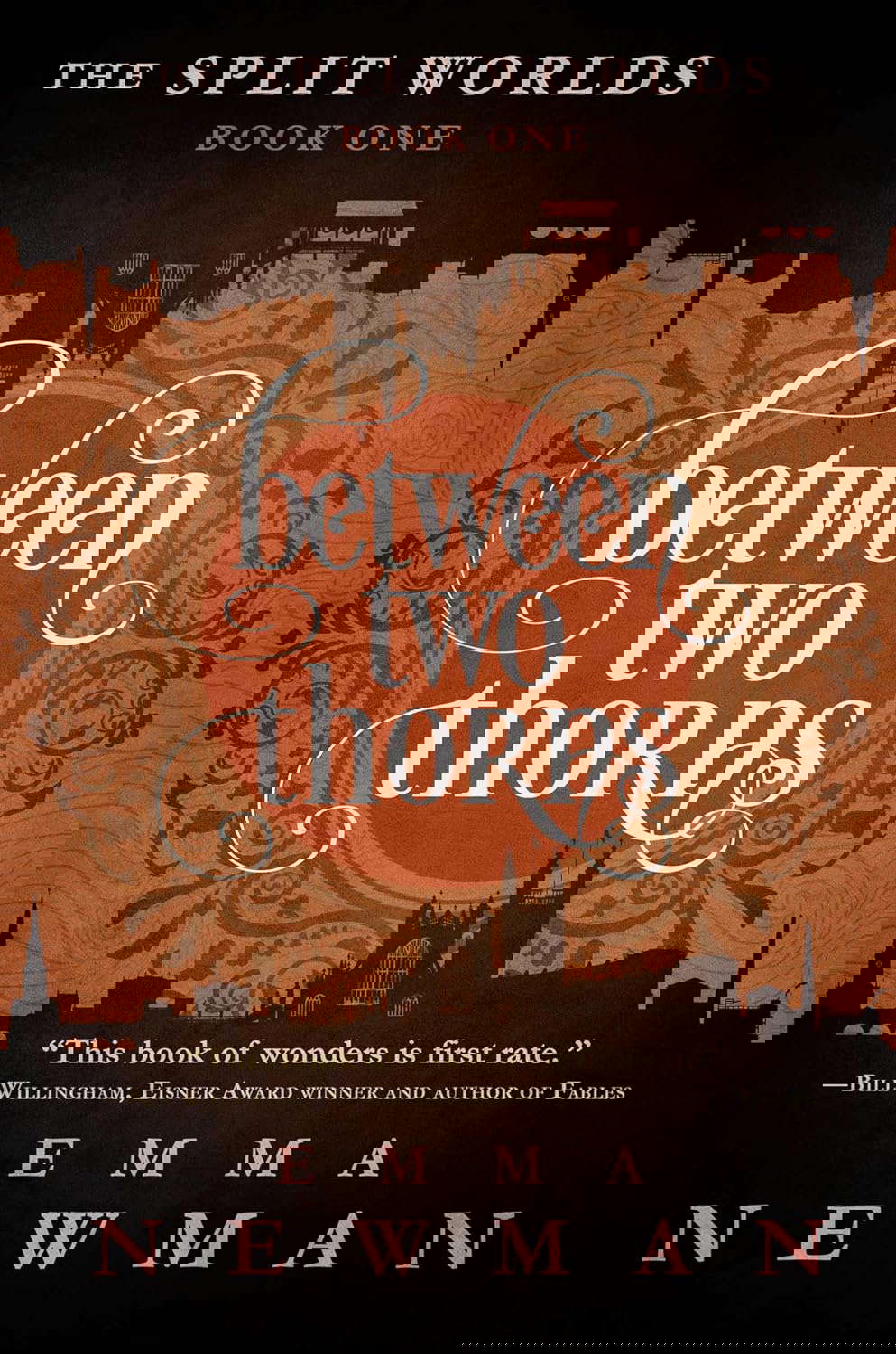 Between Two Thorns: The Split Worlds - Book One (The Split Worlds, 1) poster