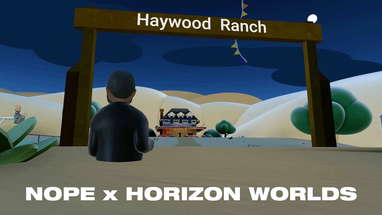 NOPE x Horizon Worlds poster