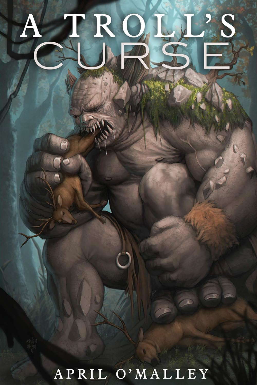 A Troll's Curse: A Monster MC Adventure (The Troll & the Witch Book 1) poster
