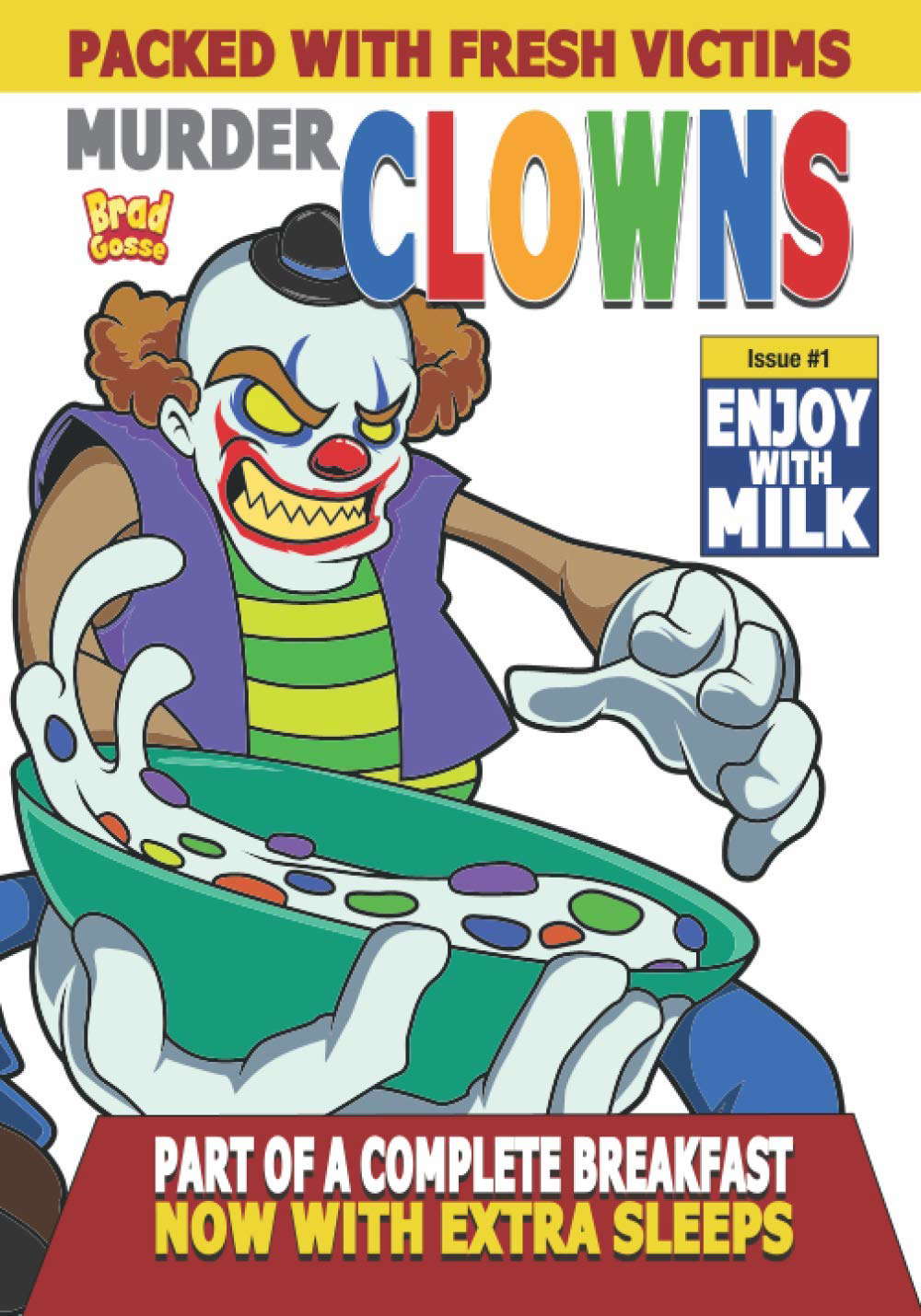Murder Clowns: Cereal Box Cover Variant C poster