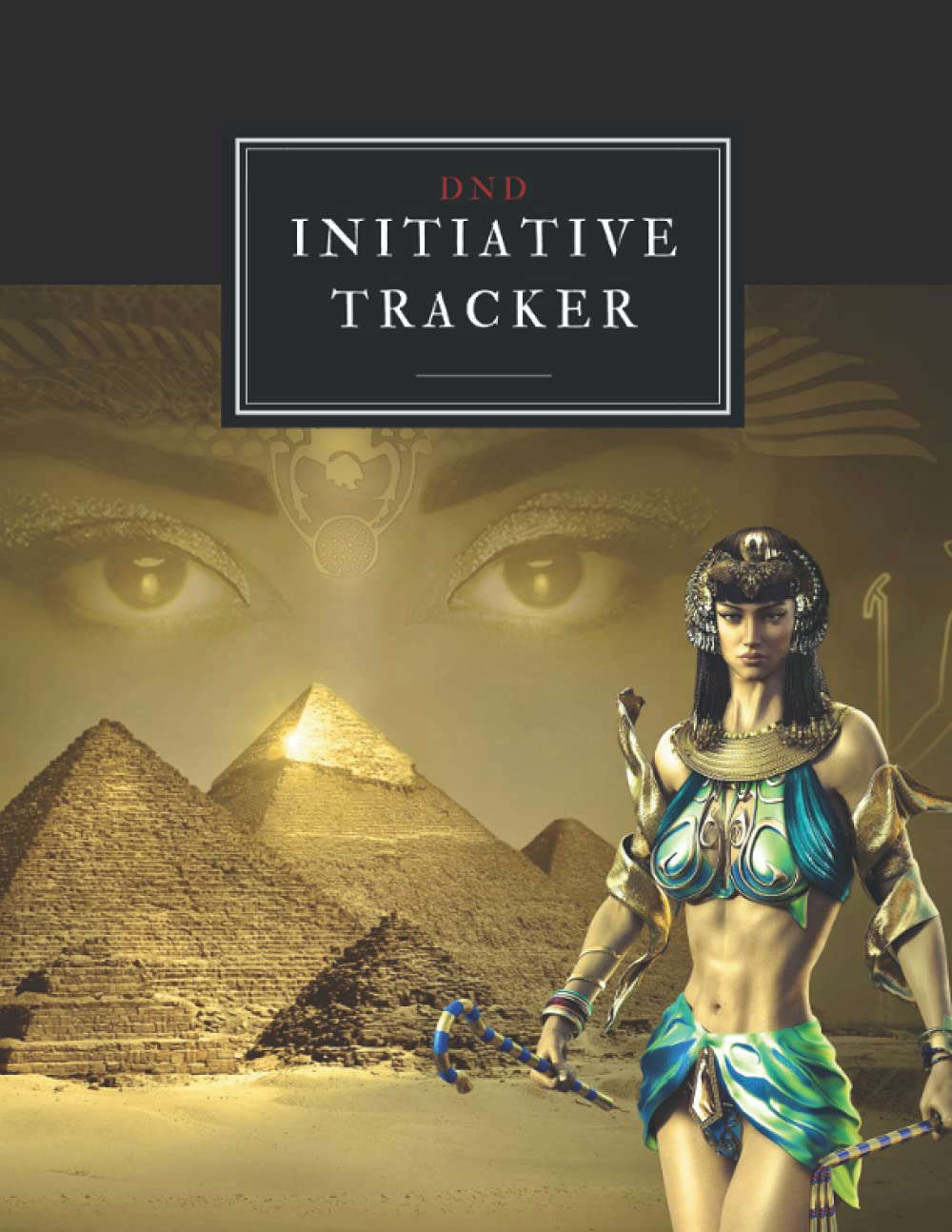 DND Initiative Tracker: (200 pages) RPG Encounter Combat Tracker poster