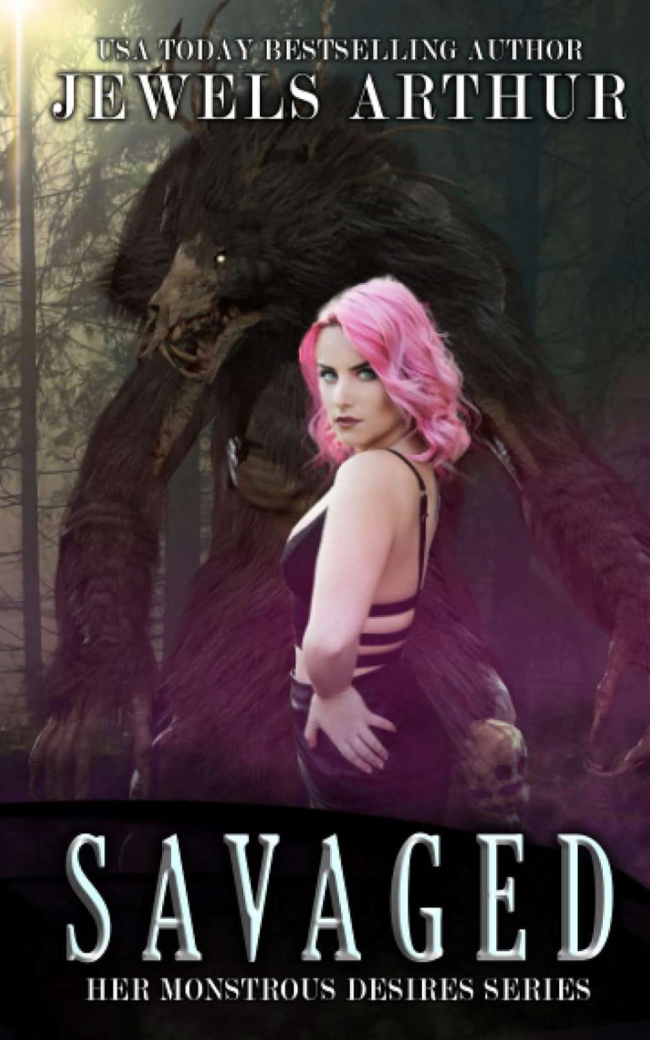 Savaged: A Standalone Monster Romance (Her Monstrous Desires) poster