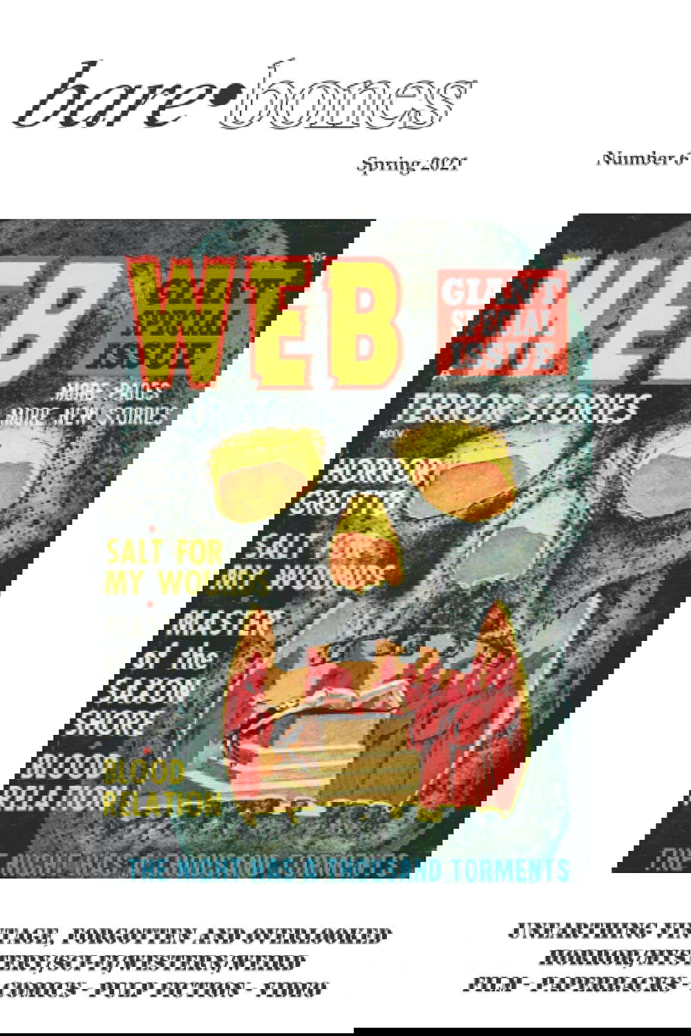 Bare Bones #6: Spring 2021 poster