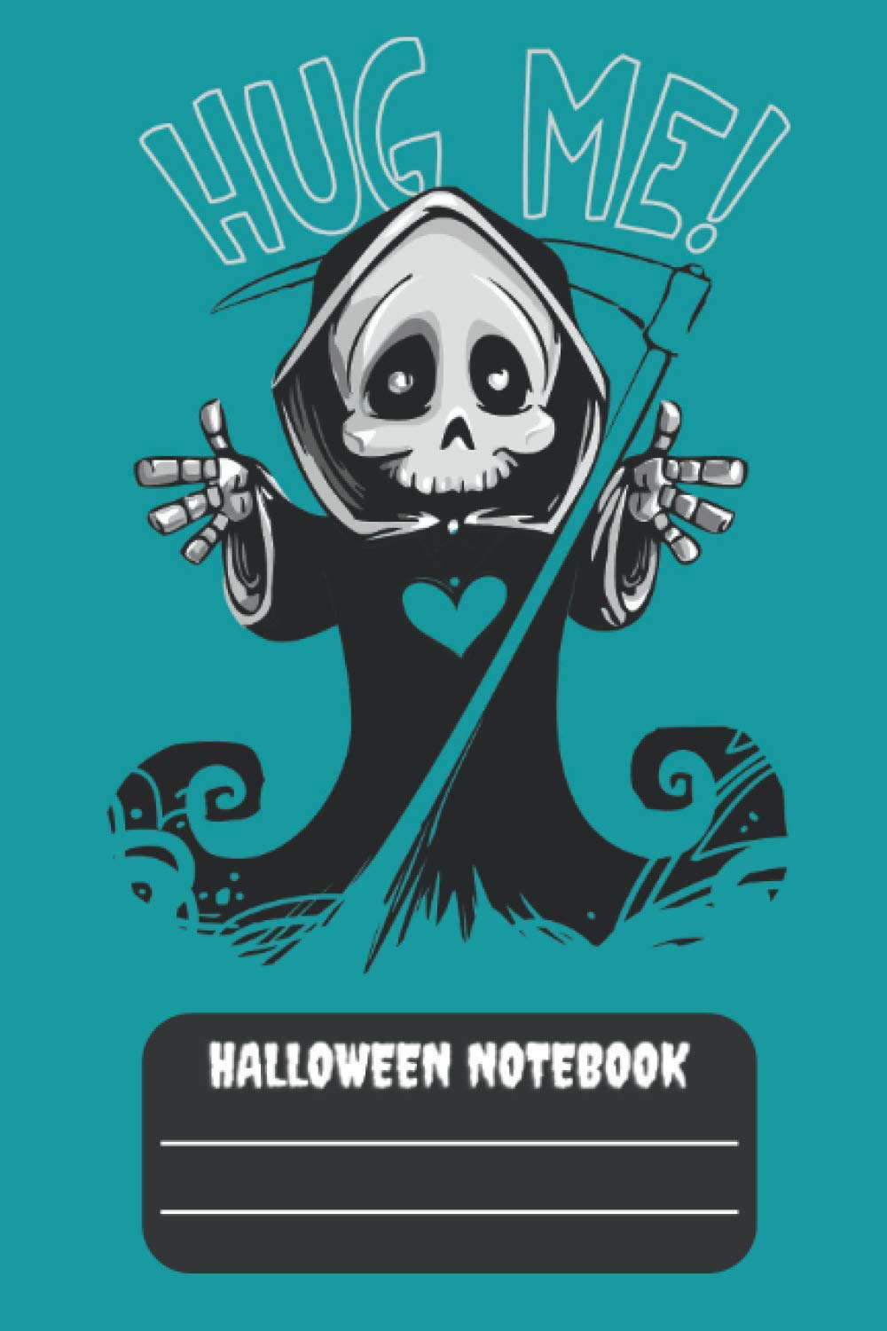 Spooky Halloween Notebook poster