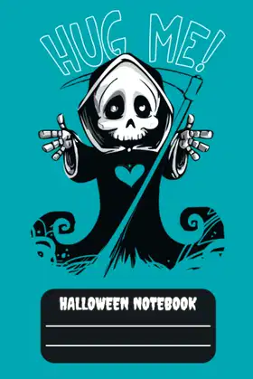 Spooky Halloween Notebook poster