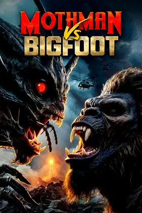 Mothman Vs Bigfoot poster