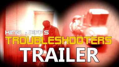 TROUBLESHOOTERS Official Trailer (2023) King Jeff Sci-Fi poster