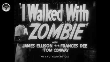I Walked Whith a Zombie - Trailer poster