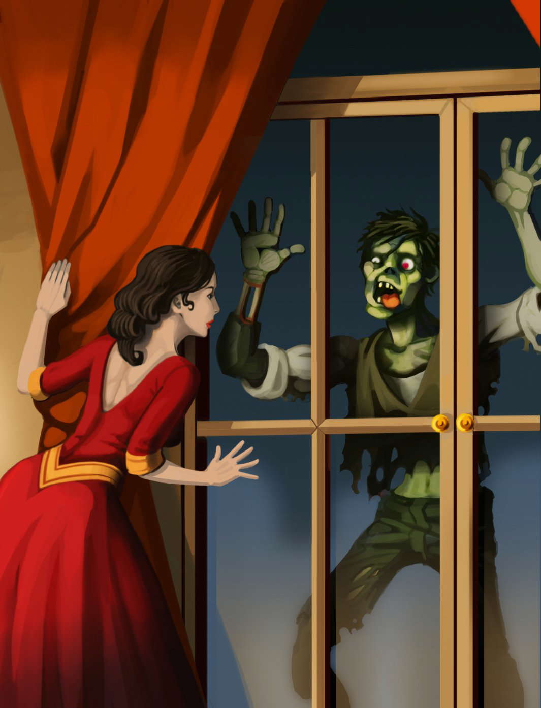 Romeo and Juliet and Zombies poster