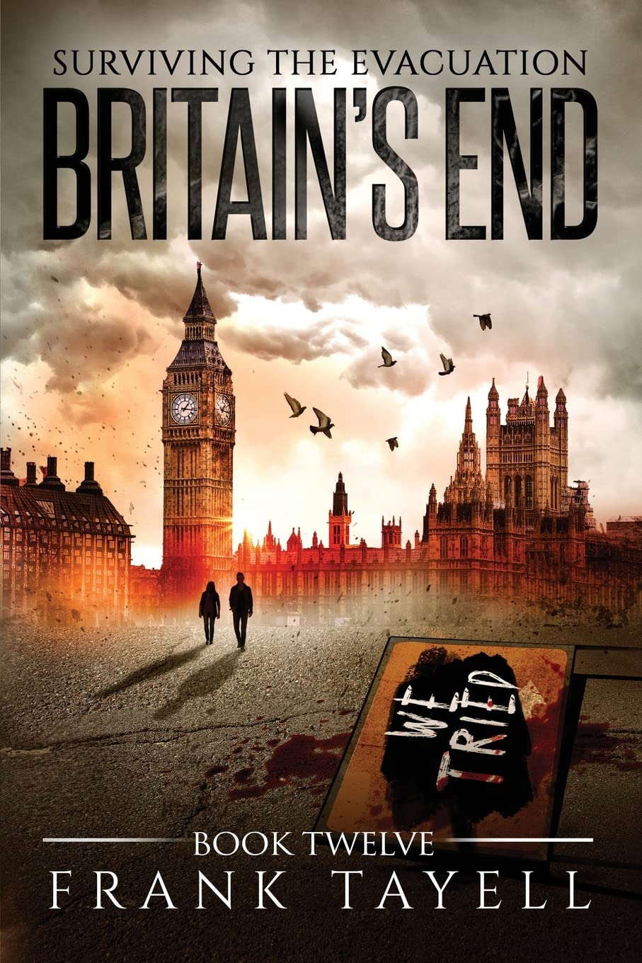 Surviving the Evacuation, Book 12: Britain's End poster