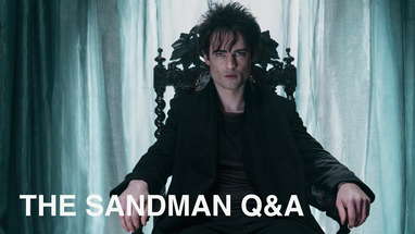 Neil Gaiman, Tom Sturridge and cast at the world premiere of Netflix's The Sandman | BFI Q&A poster