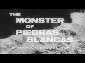 Monster of Piedras Blancas (1959) Trailer poster