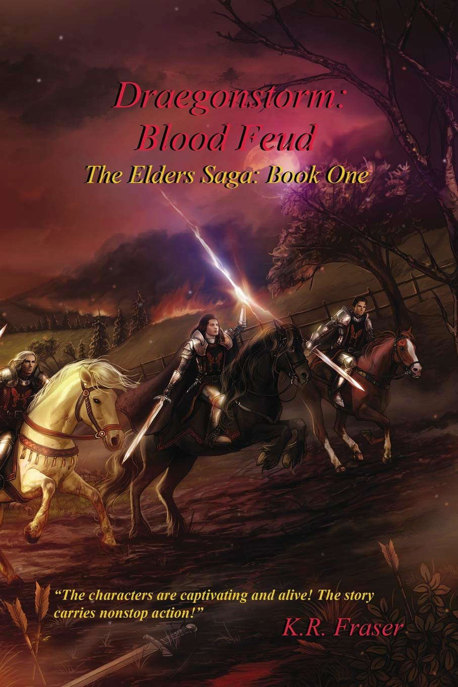 Blood Feud: Draegonstorm: The Elders Saga: Book One poster