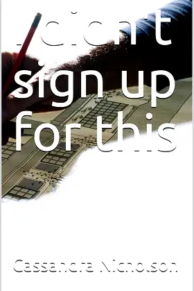 I didn't sign up for this poster