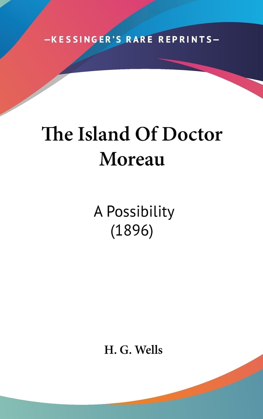 The Island Of Doctor Moreau: A Possibility (1896) poster