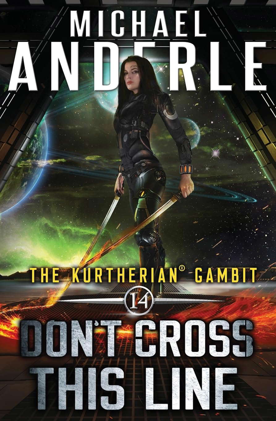Don't Cross This Line (The Kurtherian Gambit) poster