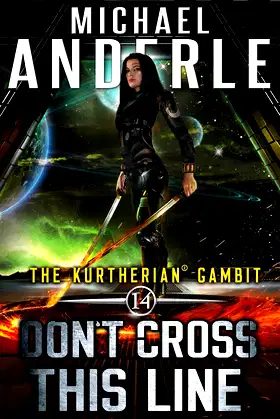 Don't Cross This Line (The Kurtherian Gambit) poster