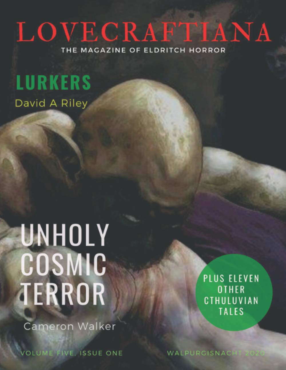 Lovecraftiana: Vol 5, Issue 1, Walpurgisnacht 2020 poster