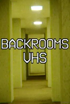 Backrooms VHS poster