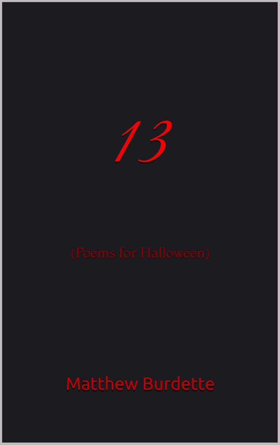 13: (Poems for Halloween) poster