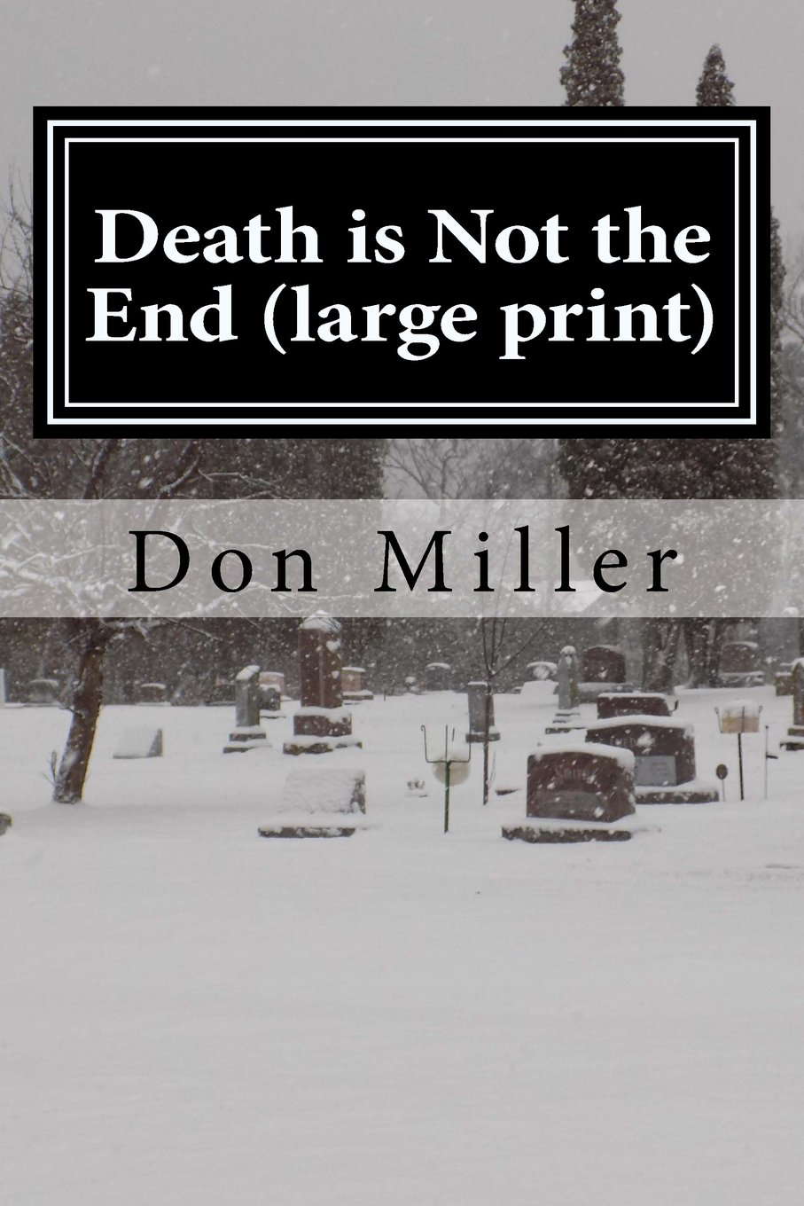 Death is Not the End (large print) (Unholy Resurrections) poster
