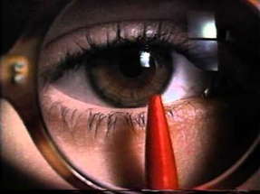 AFRAID OF THE DARK (U.K.; 1991) Trailer; Fanny Ardant James Fox Ben Keyworth poster