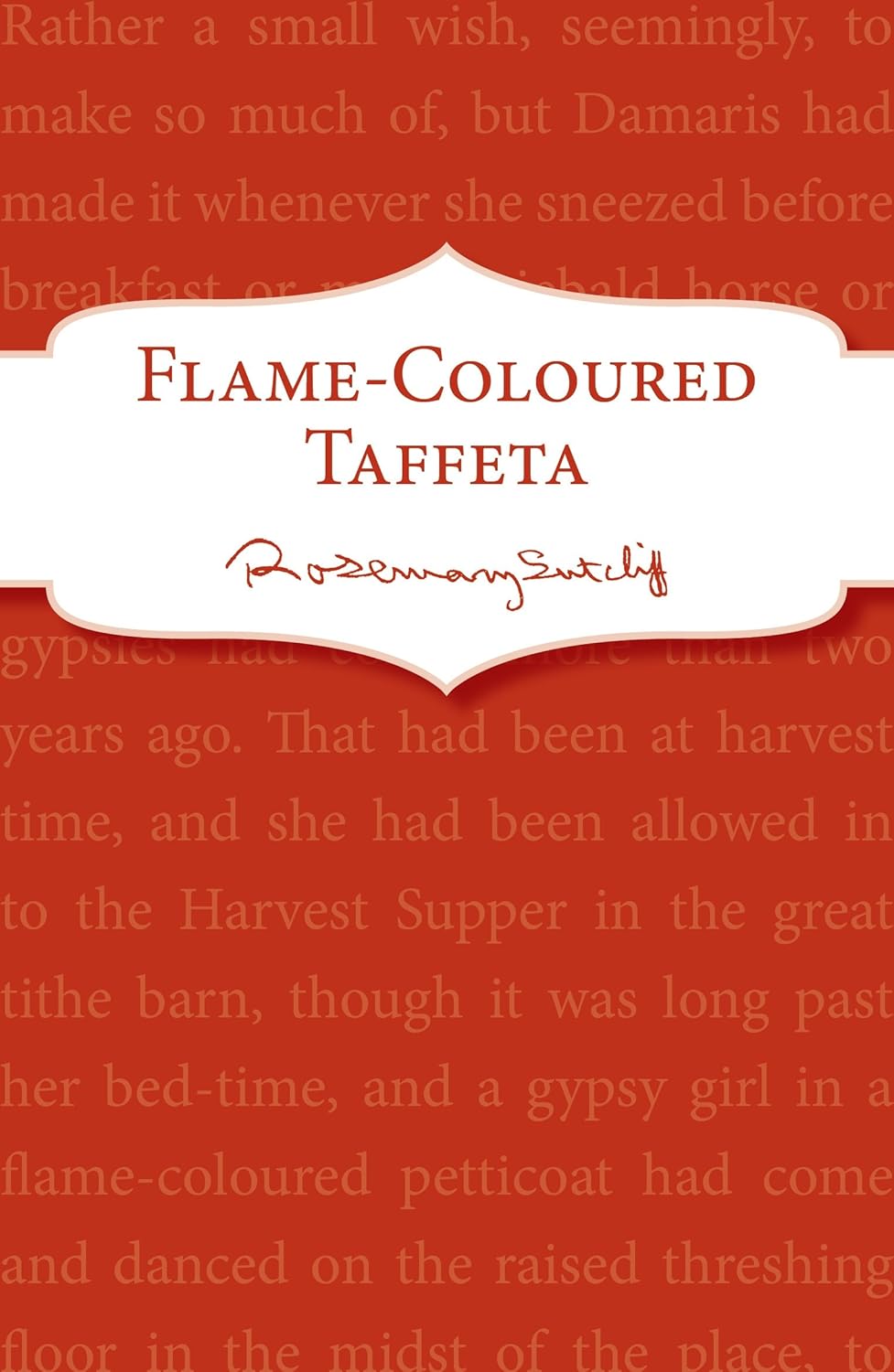 Flame-Coloured Taffeta poster