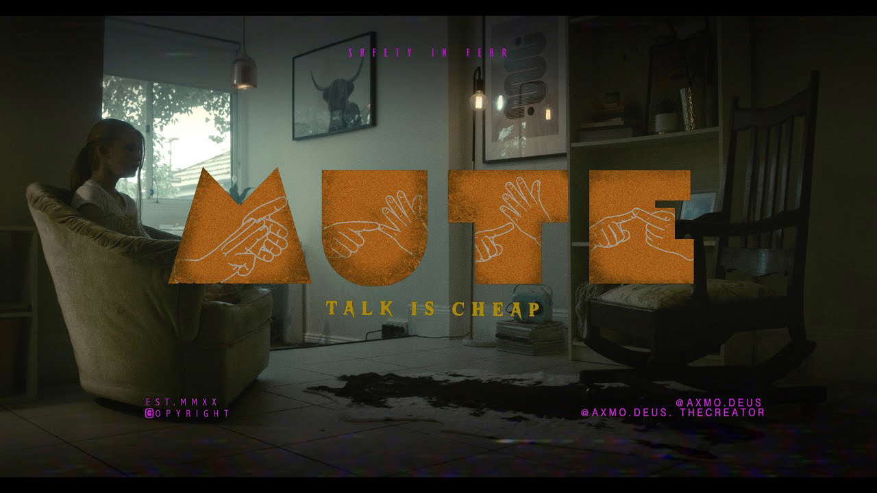 A deaf girl debates with an intruder who refuses to take no for an answer #shorts #fyp #horror