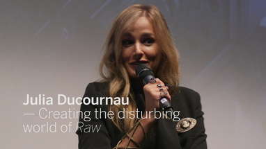 Creating the disturbing world of RAW poster