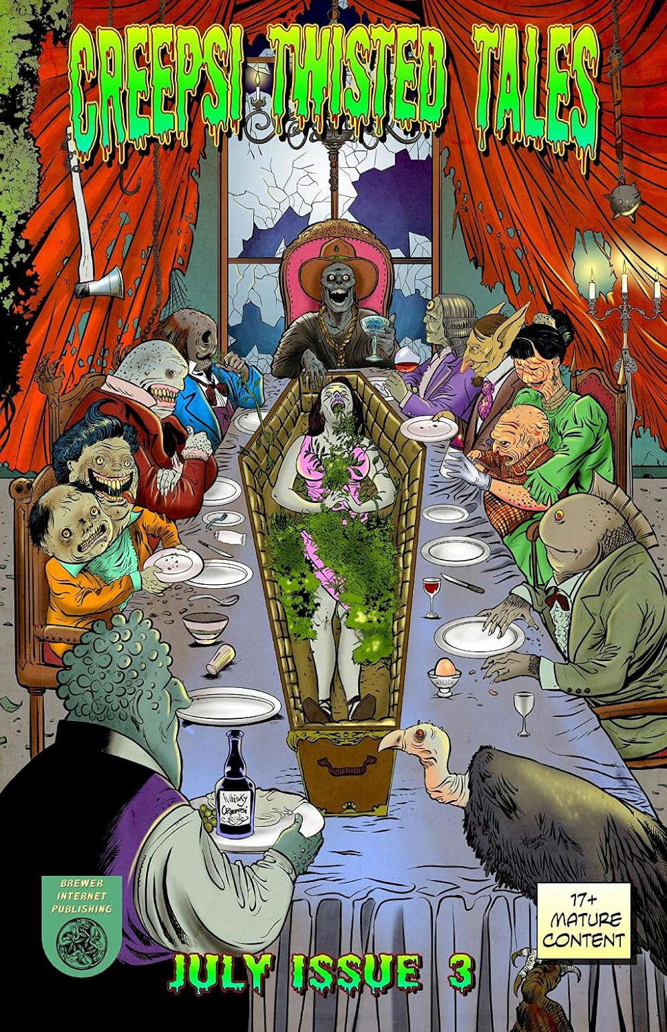 Creepsi Twisted Tales Issue 3 - Horror Comic Book poster