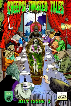 Creepsi Twisted Tales Issue 3 - Horror Comic Book poster
