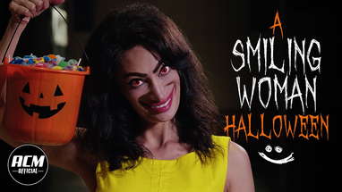 A Smiling Woman Halloween | Short Horror Film poster