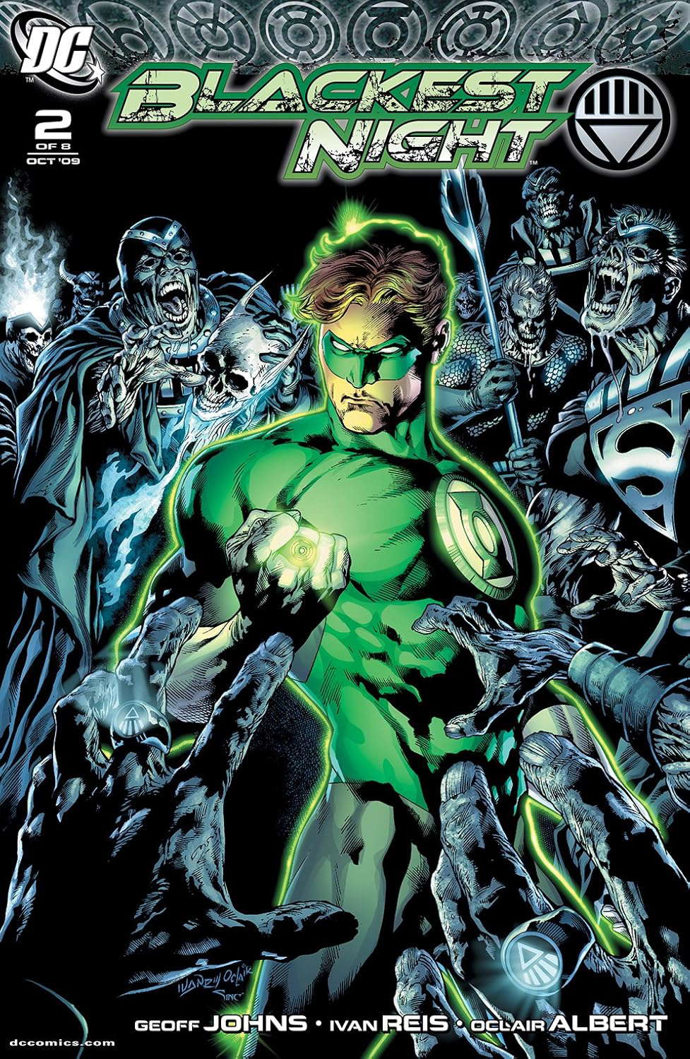 Blackest Night #2 (of 8) poster