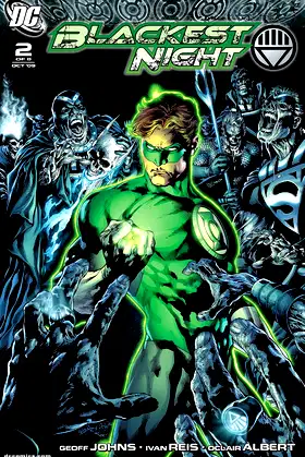 Blackest Night #2 (of 8) poster