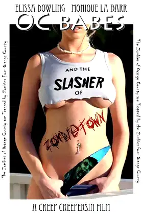 O.C. Babes and the Slasher of Zombietown poster