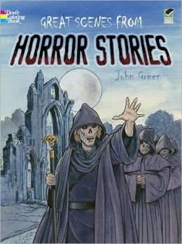 Dover Coloring Book (Great Scenes From Horror Stories) poster