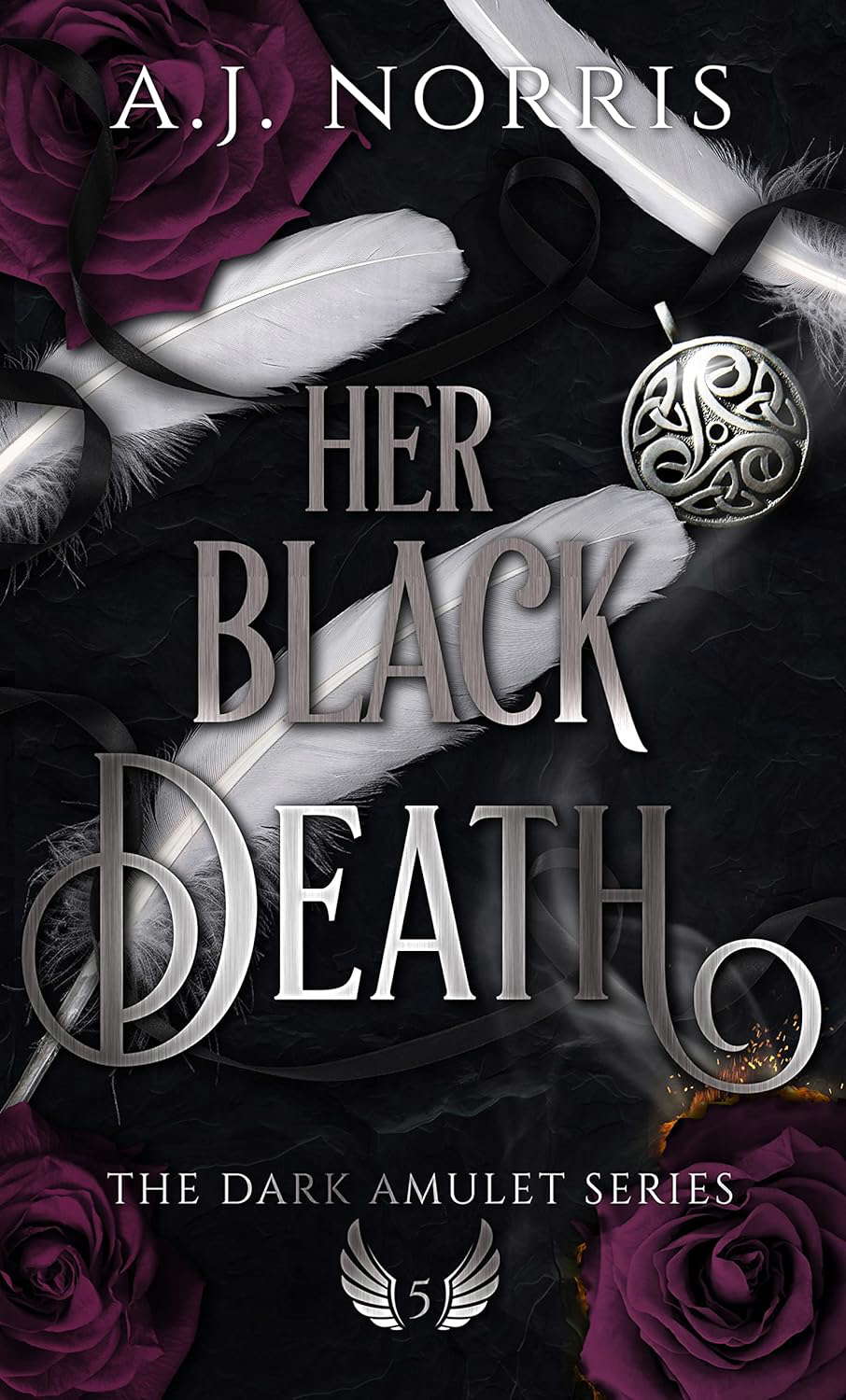 Her Black Death (The Dark Amulet Series Book 5) poster