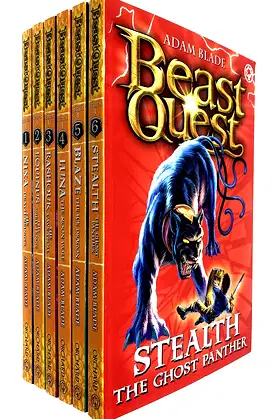 Beast Quest series 4 shrinkwrapped poster