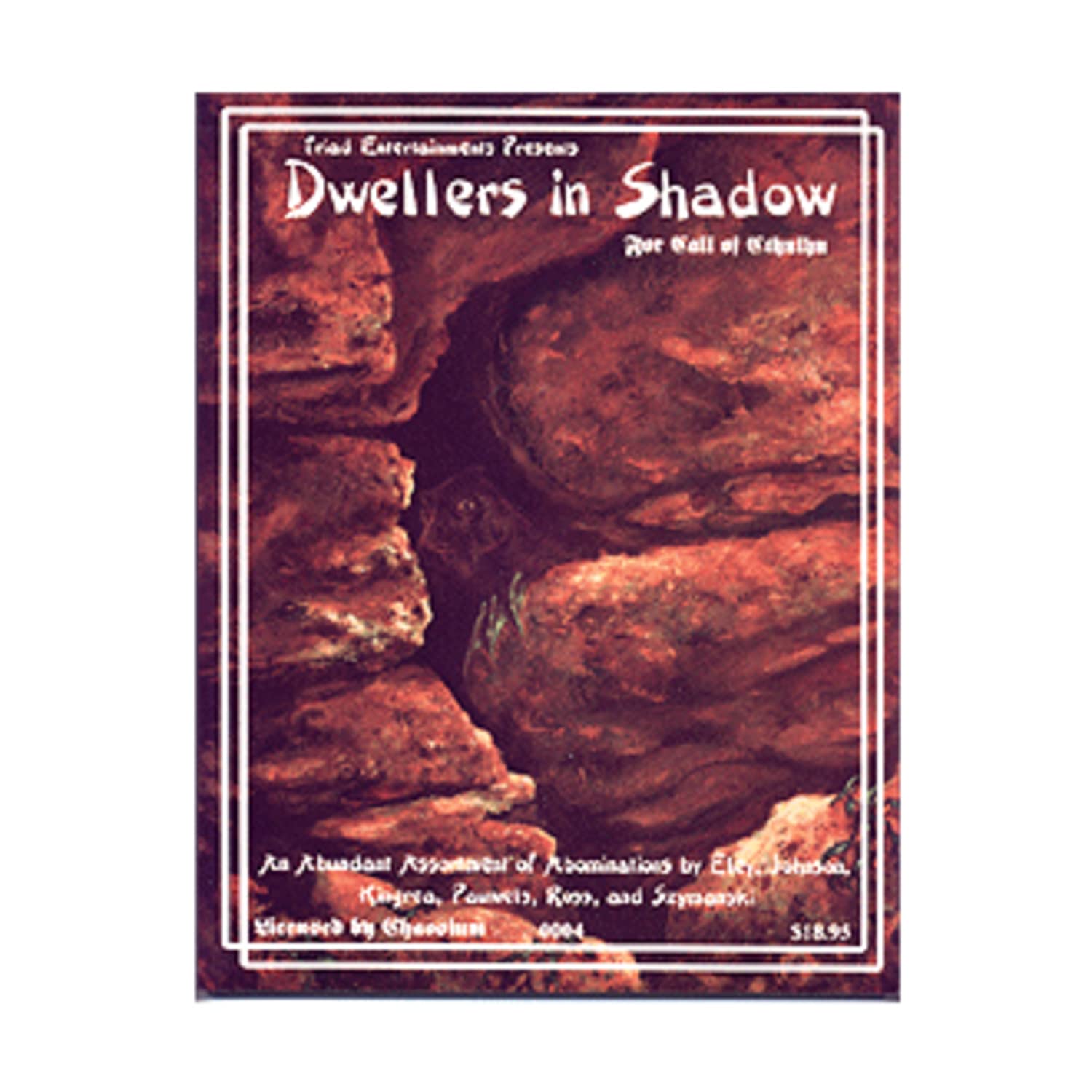 Dwellers in Shadow (Call of Cthulhu Horror Roleplaying) poster