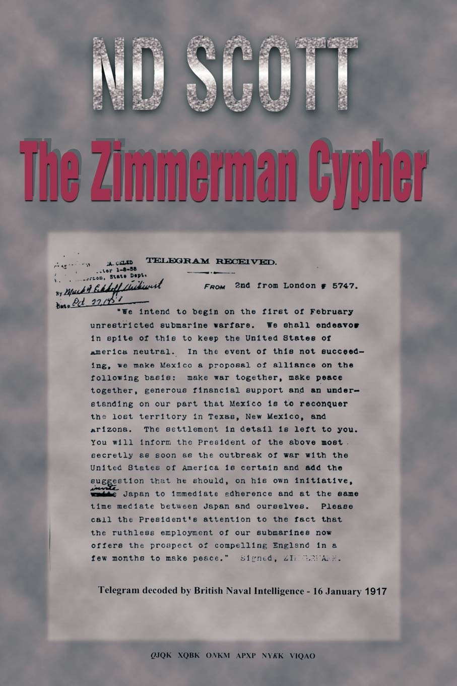 The Zimmerman Cypher poster