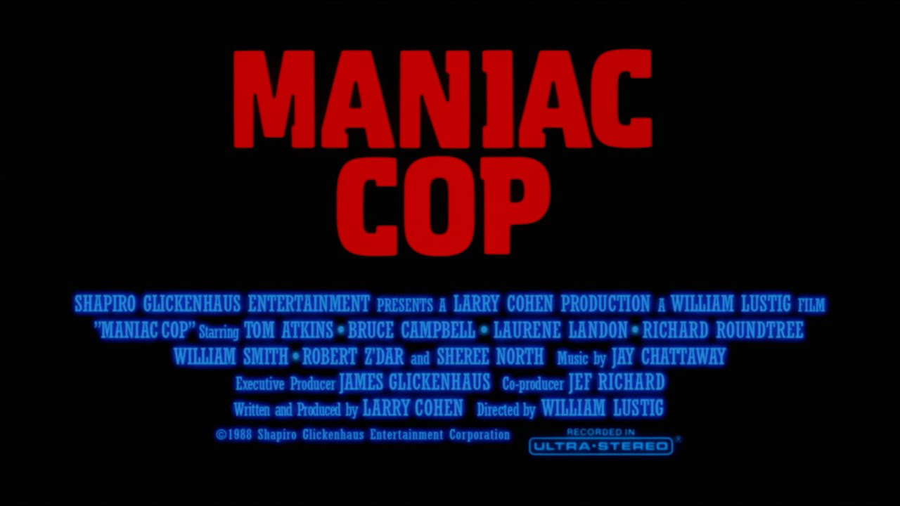 Poster for Maniac Cop