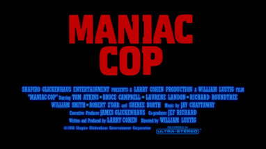 MANIAC COP [Vintage Theatrical Trailer - AGFA] poster