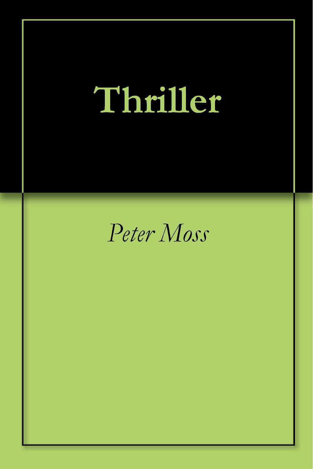 Thriller poster