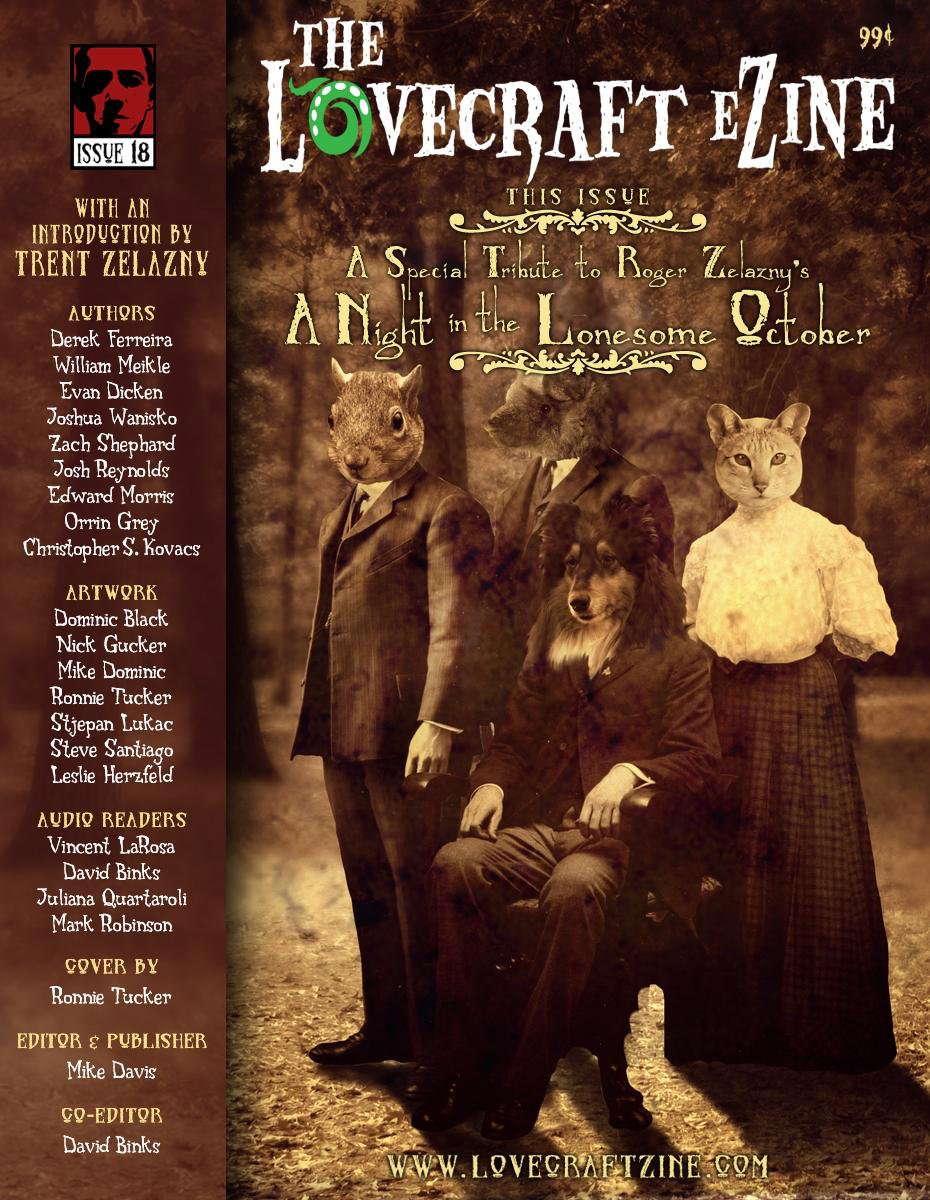 Lovecraft eZine - October 2012 - Issue 18 poster