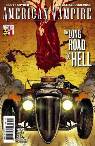 American Vampire the Long Road to Hell #1 "RI Variant poster